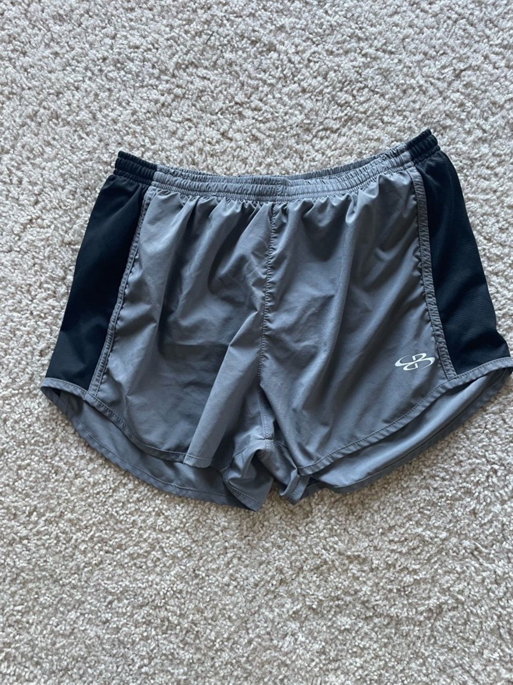 Boombah Gray Athletic Shorts